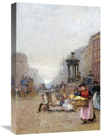 Rose Maynard Bartom - Flower Girls In The Strand