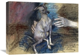 Giovanni Boldini - Elegante Au Chien