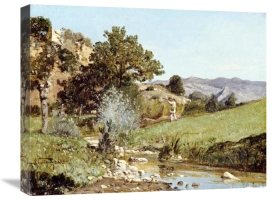 Paul Guigou - A Hunter In a Landscape