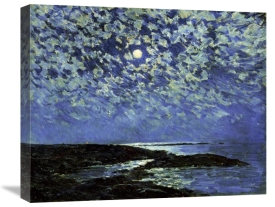 Childe Hassam - Moonlight, Isle of Shoals