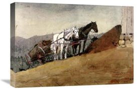 Winslow Homer - The Hill Top Barn - Houghton Farm