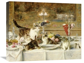 Louis Eugene Lambert - After Dinner