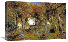 Thomas Moran - The Woodland Pool