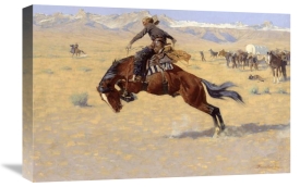 Frederic Remington - A Cold Morning on The Range
