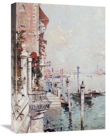 Franz Richard Unterberger - The Grand Canal, Venice