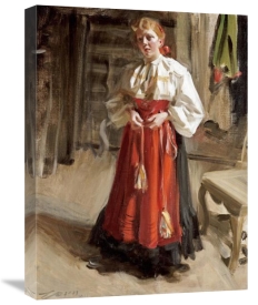 Anders Leonard Zorn - Girl In Orsa Costume