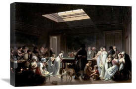Louis Leopold Boilly - A Game of Billiards