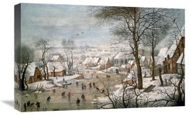 Pieter Bruegel the Younger - Winter Landscape #1