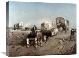 Samuel Colman - Ships of The Plains