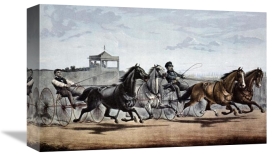 Currier and Ives - Passing The Stand