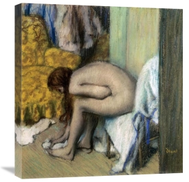 Edgar Degas - After the Bath, Woman Drying Her Feet, 1886