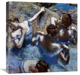 Edgar Degas - Blue Dancers (Les Danseuses Bleues)
