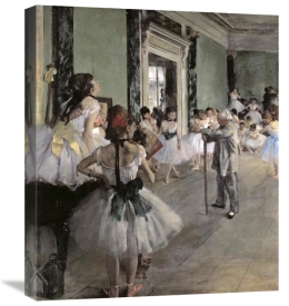 Edgar Degas - Dance Class