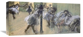 Edgar Degas - Dancers in Rehearsal (II)
