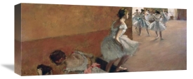 Edgar Degas - Danseuses montant un escalier, 1886-1890