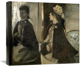 Edgar Degas - Portrait of Mrs. Jeantaud In The Mirror