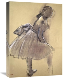 Edgar Degas - Profile of a Dancer Upright