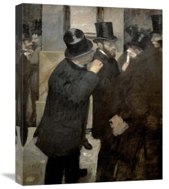 Edgar Degas - The Stock Exchange