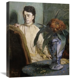Edgar Degas - Woman with Porcelain Vase