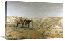 Thomas Eakins - Cowboys In The Badlands