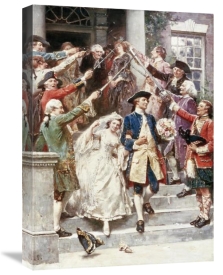Jean Leon Gerome Ferris - Here Comes The Bride, Wedding of Washington