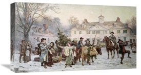 Jean Leon Gerome Ferris - Mount Vernon Yule Log