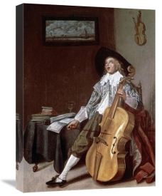Dirck Hals - Cello Player