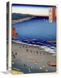 Hiroshige - Kazusa Province, Yazashi-Ga-Ura