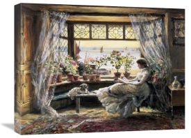 Charles James Lewis - Reading by the Window, Hastings