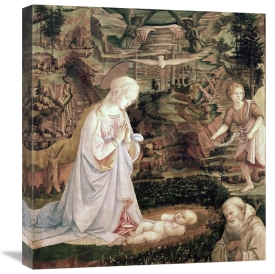 Filippo Lippi - Madonna and Child with Angels