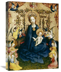 Stefan Lochner - Madonna In The Rose Garden