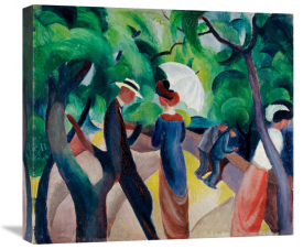 August Macke - Promenade