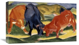 Franz Marc - Fighting Cows