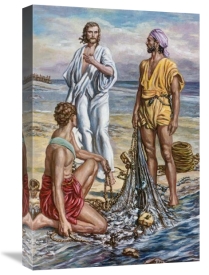 Fortunino Matania - Jesus and The Fishermen