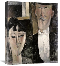 Amedeo Modigliani - Bride and Groom