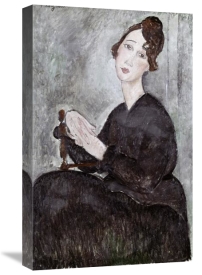 Amedeo Modigliani - Portrait of Madame Mayden