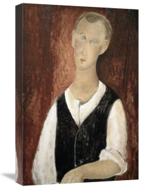 Amedeo Modigliani - Young Man With a Black Vest