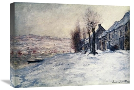 Claude Monet - Lavacourt Under Snow