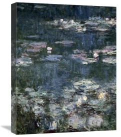 Claude Monet - Nymphéas - Water Lilies (detail)