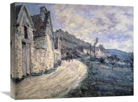 Claude Monet - Rocks at Falaise, near Giverny