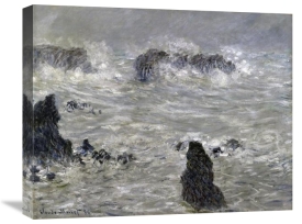 Claude Monet - Storm Off the Coast of Belle Isle
