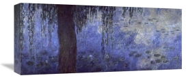 Claude Monet - Water Lilies: Morning with Willows, c. 1918-26 (right panel)