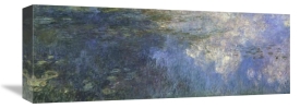 Claude Monet - Water Lilies: The Clouds, c. 1914-26 (left panel)
