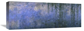 Claude Monet - Water Lilies: Morning with Willows, c. 1918-26 (center panel)