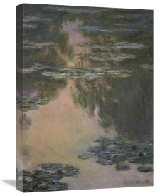 Claude Monet - Water Lilies (with Willows)
