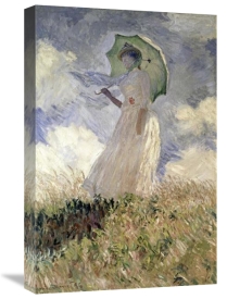 Claude Monet - Woman with a Parasol Turned to the Left, 1886