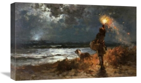 Edward Moran - The Signal