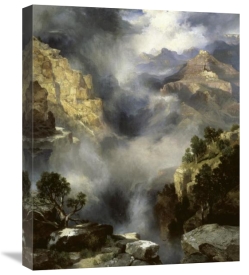 Thomas Moran - Mist in the Canyon