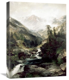 Thomas Moran - Mountain of The Holy Cross, Colorado