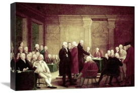 Robert Pine - Congress Voting Independence, c. 1784 - 1788